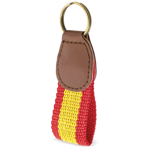 KEYRING "MILAN" SPANISH FLAG