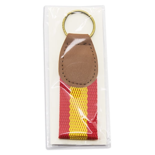 KEYRING "MILAN" SPANISH FLAG