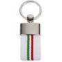 BELT FLAG KEYRING ITALY WHITE COLOUR BELT FLAG KEYRING ITALY WHITE COLOUR