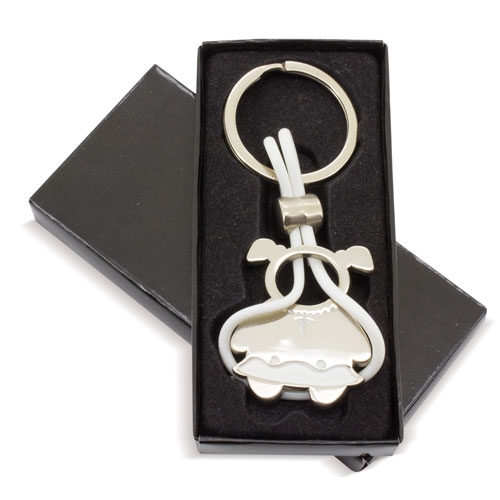 1ST COMMUNION METAL KEYRING GIRL