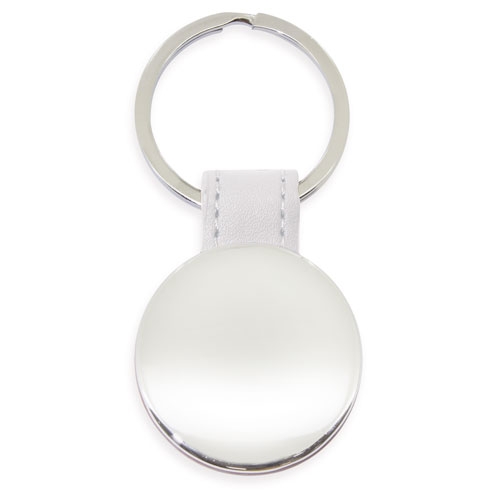 ROUND METAL KEYRING