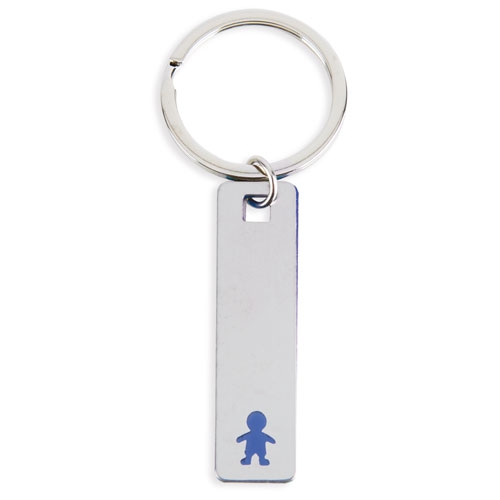 ELONGATED BOY KEYRING