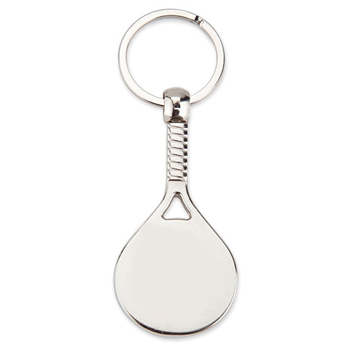 METAL RAQUET KEYRING