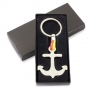 FLAG ANCHOR METAL KEYRING FLAG ANCHOR METAL KEYRING
