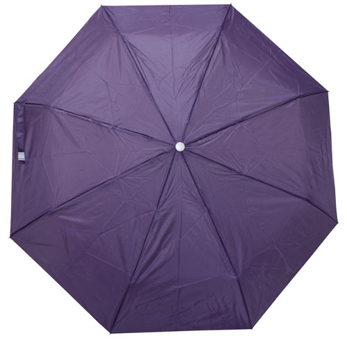 CHROME FOLDING UMBRELLA