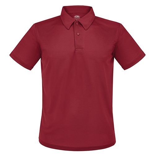 D&F STREET BURGUNDY POLO M "STREET GOLF"