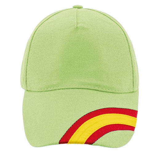 GORRA NACIONAL 5 PANELES ALGODN PEINADO 