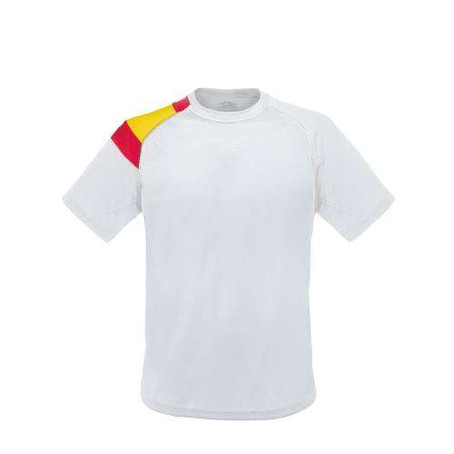 CAMISETA BANDERA NIÑO D&F BL2-3 "GALDANA"