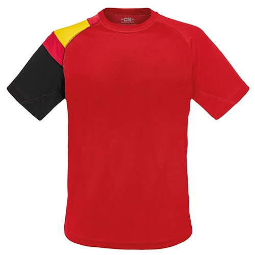 T-SHIRT FLAG-SLEEVE DRY&FRESH XXL "GALDANA"