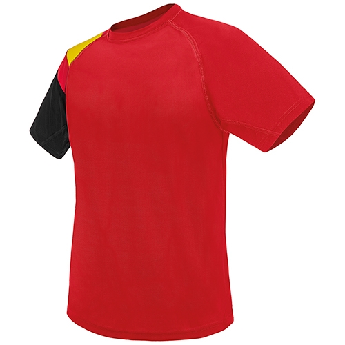 T-SHIRT FLAG-SLEEVE DRY&FRESH XXL "GALDANA"
