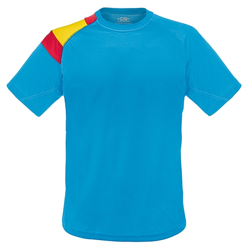 T-SHIRT FLAG-SLEEVE DRY&FRESH XXL "GALDANA"
