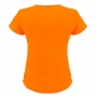 CAMISETA MUJER D&F NA FLUO S 