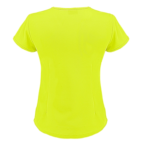 CAMISETA MUJER D&F AM FLUO M 