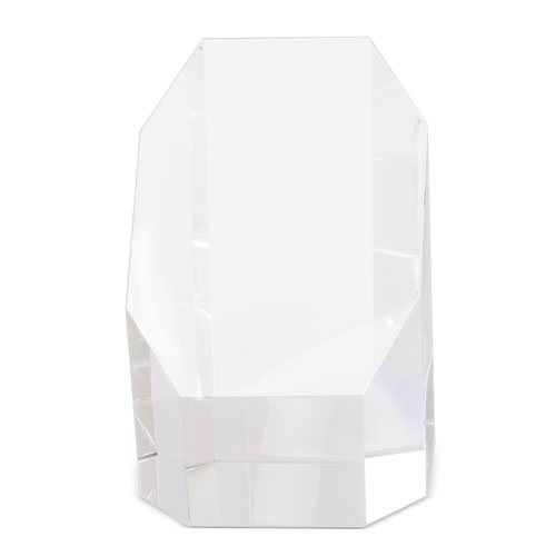 PRISME SHAPED GLASS TROPHY "DUNIA"