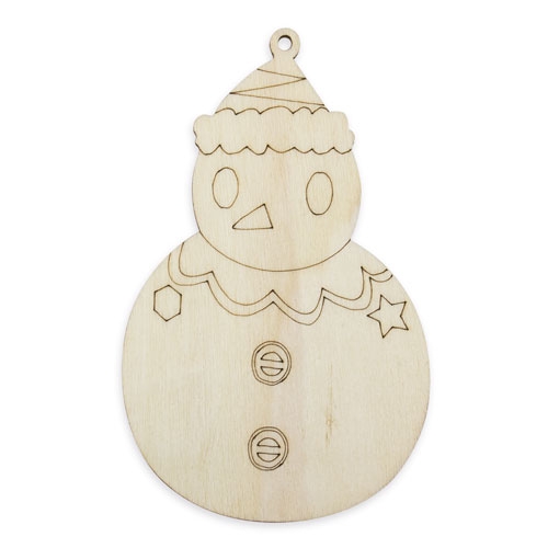 SET PIEZAS MADERA HAPPY CHRISTMAS ( 4 PCS)