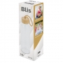 Glass bottle with bamboo lid Glass bottle with bamboo lid