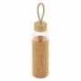 Glass bottle with bamboo/cork lid Glass bottle with bamboo/cork lid