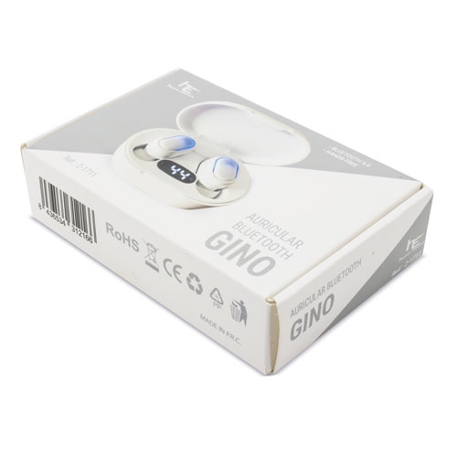 AURICULAR CON INDICADOR DE BATERIA GINO