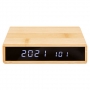 ALARM CLOCK WITH WIRELESS CHARGER AND TEMPERATURE ALARM CLOCK WITH WIRELESS CHARGER AND TEMPERATURE