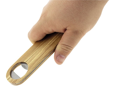 ABRIDOR BARMAN MADERA "SOLTOUCH"