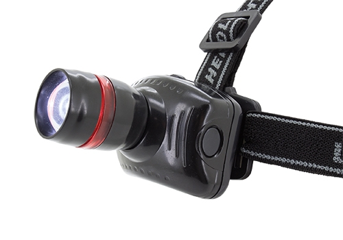 LINTERNA FRONTAL ZOOM 4 FUNCIONES 