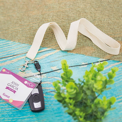 ORGANIC COTTON LANYARD