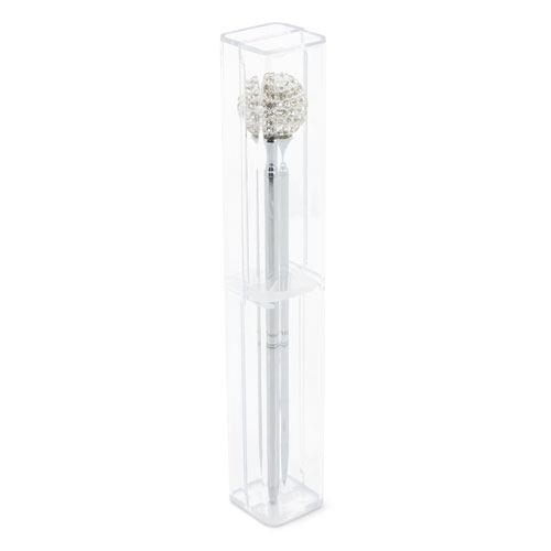 ESTUCHE BOLIGRAFO TRANSPARENTE EXPOSITOR "RIKO"