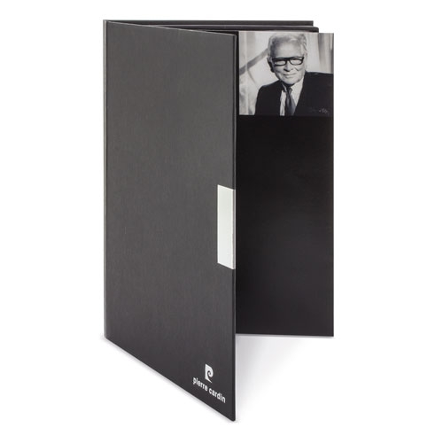 ESTUCHE BOLIGRAFO+ROLLER DOBLE RECAMBIO GENOVA PIERRE CARDIN