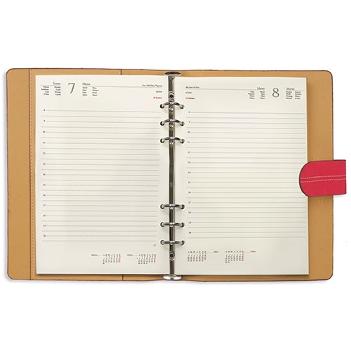 AGENDA "MILÁN" DIA PAGINA