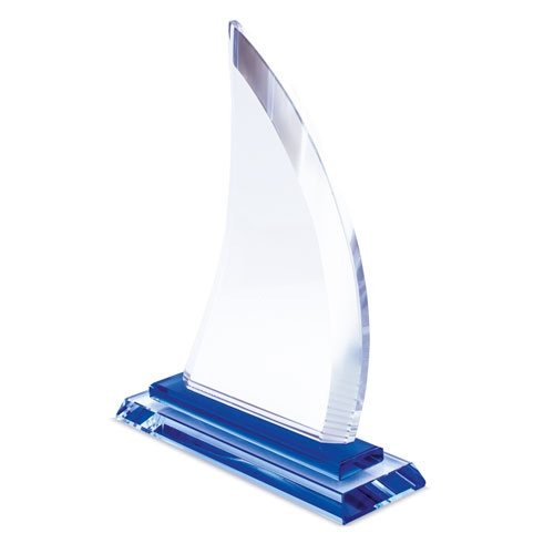GLASS TROPHY "LYRA"