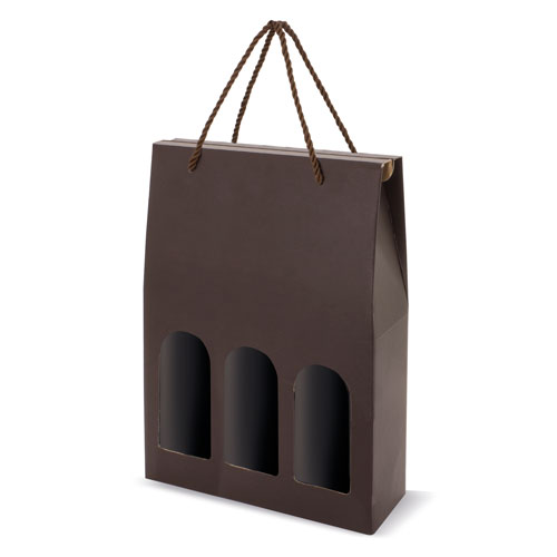 <p>DELUXE CARDBOARD BOX 3 BOTTLES "MESEGUERA"</p>