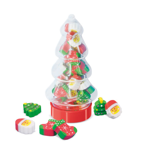 CHRISTMAS RUBBER SET 