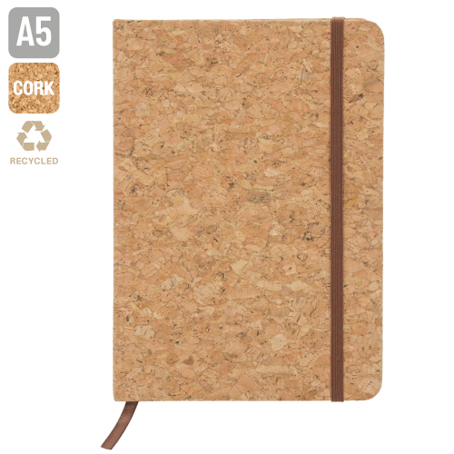 NATURAL CORK A5 NOTEBOOK "CIRO"