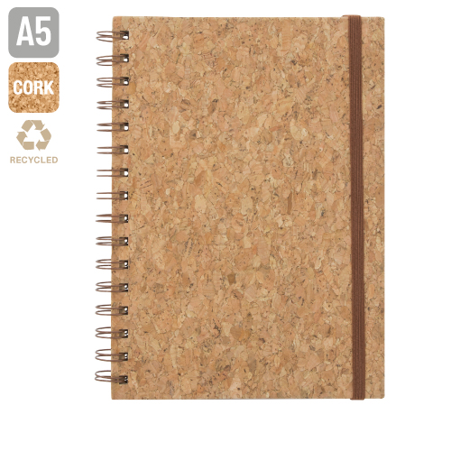 NATURAL CORK NOTEBOOK "RUY"