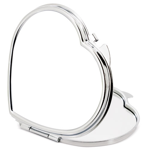 HEART SHAPED MIRROR FOR SUBLIMATION 