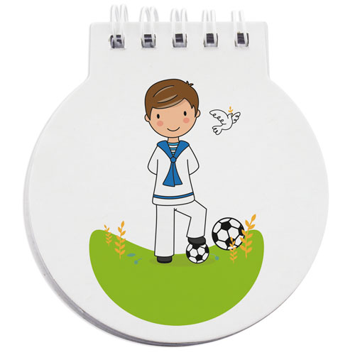 BOY 1ST COMMUNION NOTEBOOK 