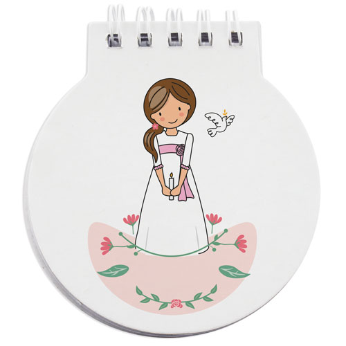 GIRL 1ST COMMUNION NOTEBOOK "FRIDA"