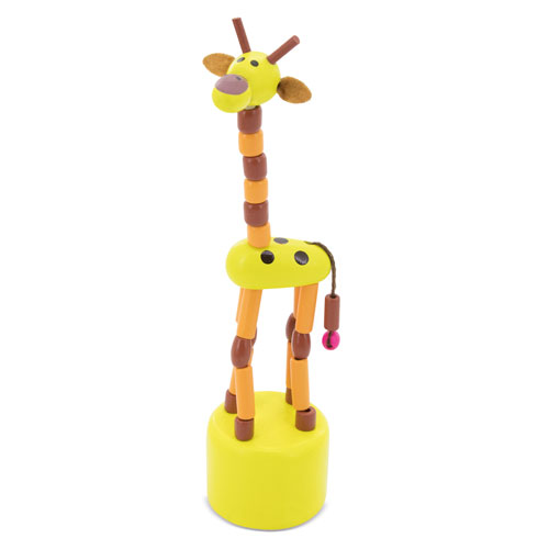 FLEXIBLE WOODEN GIRAFFE 