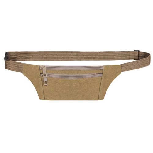 COTTON CANVAS BELT BAG 