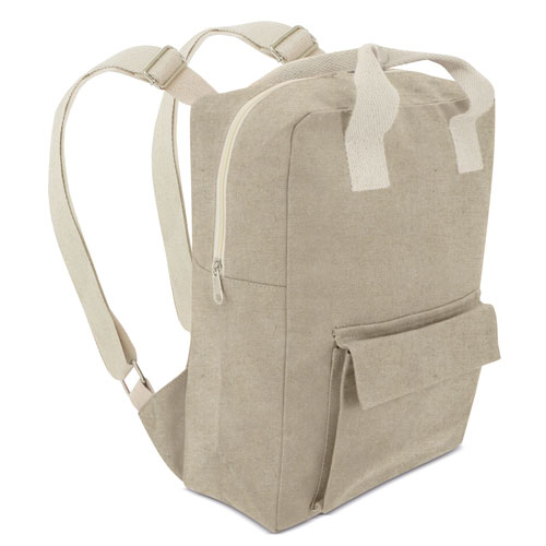 RECYCLED COTTON BACKPACK 