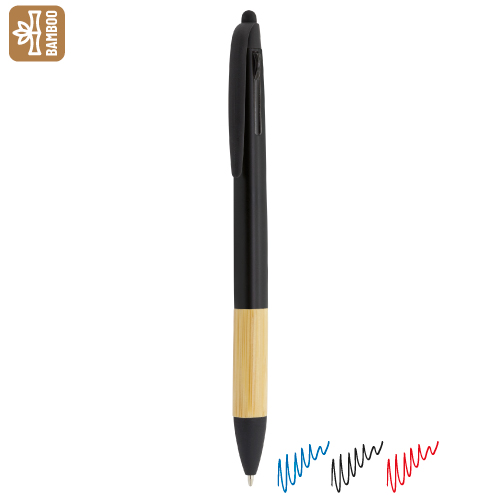 BAMBOO POINTER PEN 3 COLORS "IRVIN"