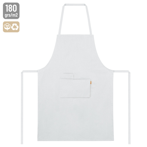 RECYCLED COTTON APRON 
