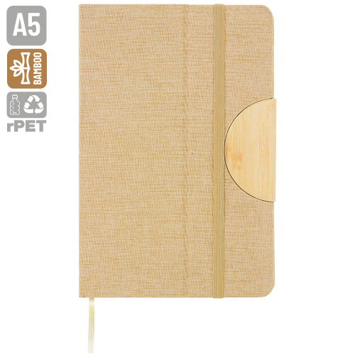 RPET AND BAMBOO NOTEBOOK "TALYX"
