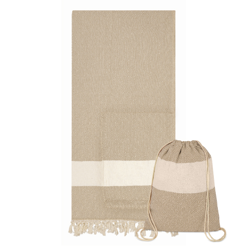 TOWEL-PAREO BACKPACK "SOFT-ECO"
