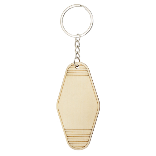 WOODEN KEYRING "PADDEL SURF"