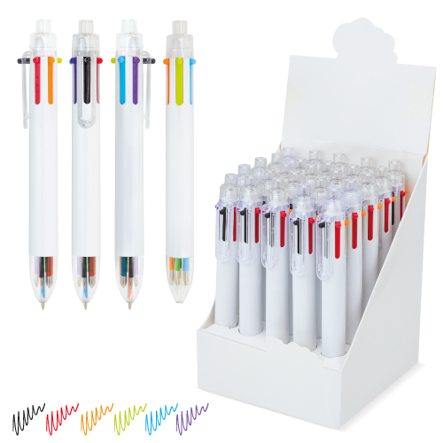 SET OF 6 COLOURS PEN "CREATIV"