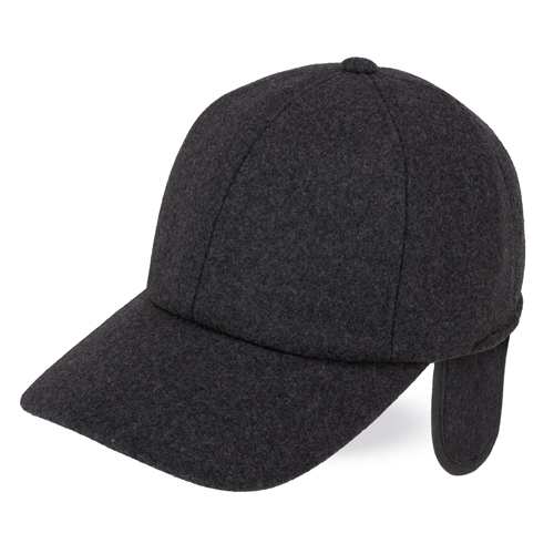 WOOL CAP WITH FOLDABLE EAR FLAPS "BRADFORD"