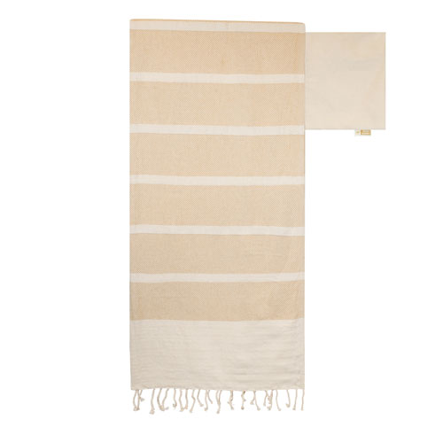 ORGANIC COTTON TOWEL-PAREO BAG 
