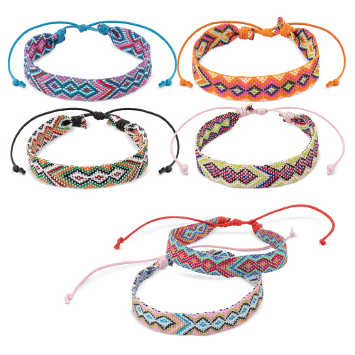 BRACELETS "HIPPY" (6 PCS PACK)