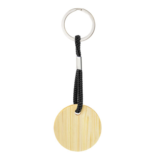 <p>ROUND BAMBOO KEYRING “YIBIN”</p>